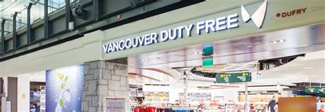 vancouver duty free online.